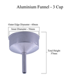 Stovetop Funnels - Aluminium