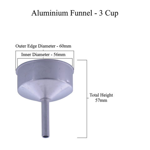 Stovetop Funnels - Aluminium
