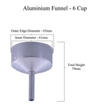 Stovetop Funnels - Aluminium