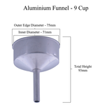 Stovetop Funnels - Aluminium
