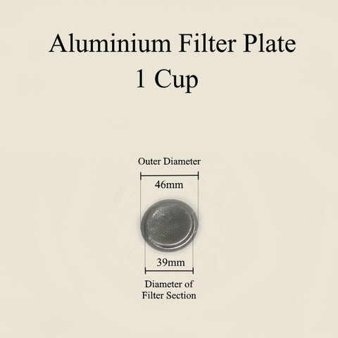 Filter Plates - Aluminium Stovetops
