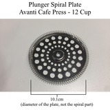 Plunger Spiral Plates - Avanti