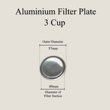 Filter Plates - Aluminium Stovetops