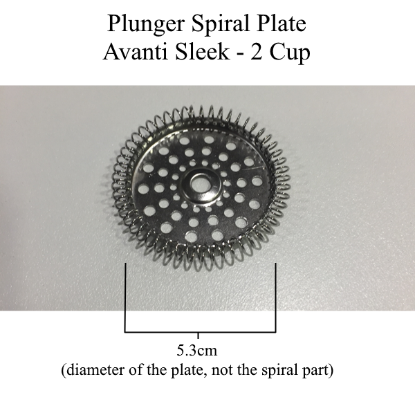 Plunger Spiral Plates - Avanti