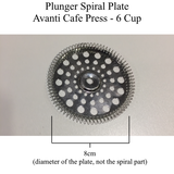 Plunger Spiral Plates - Avanti