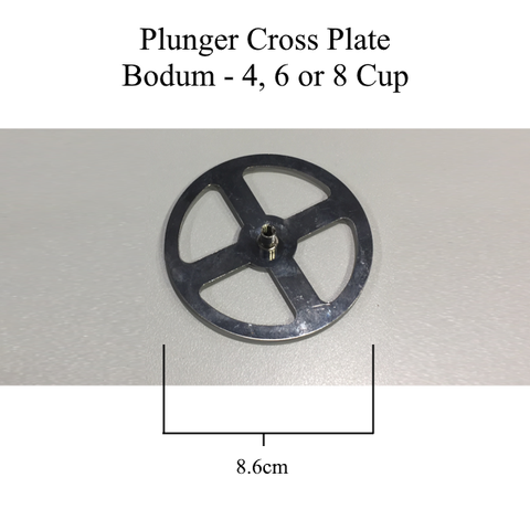 Plunger Cross Plates - Bodum 4, 6 or 8 Cup